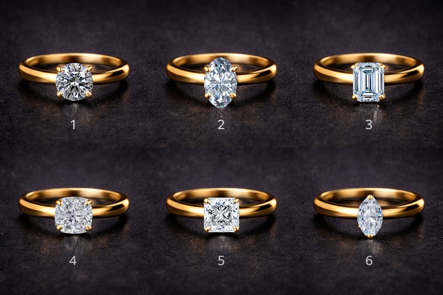 Jak kształt diamentu wpływa na wygląd pierścionka zaręczynowego