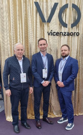 Pracownia Jubilerska J&A na targach jubilerskich Vicenzaoro — Jan i Tomasz Krawceniuk, Wrocław